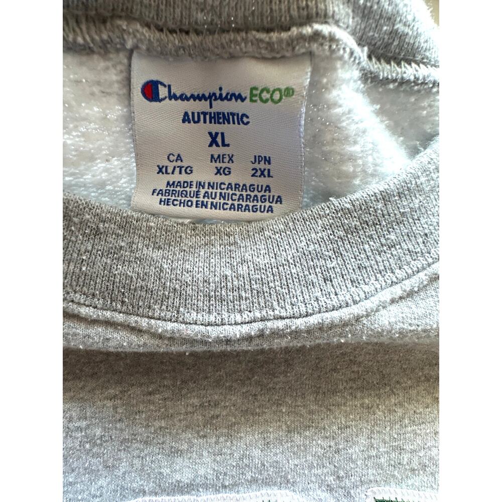 College of DuPage Champion Eco Crewneck Sweatshirt - Size XL - Picture 5 of 8